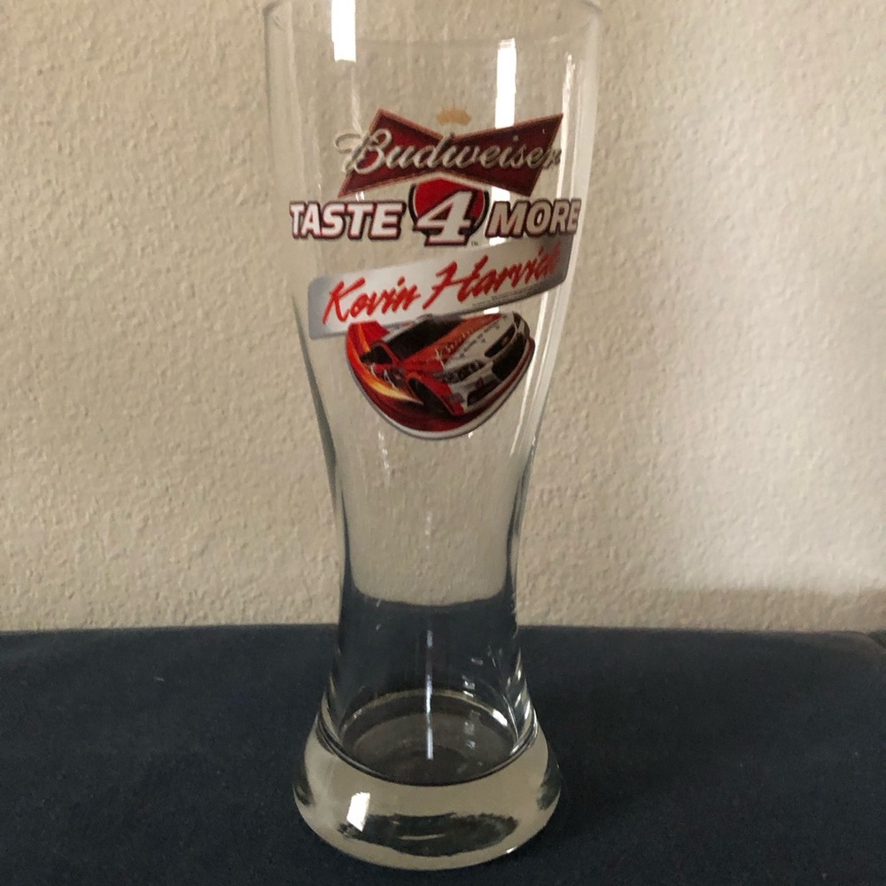 NASCAR Kevin Harvick beer glass